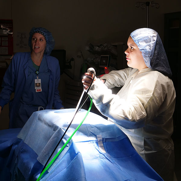 Mock operating room