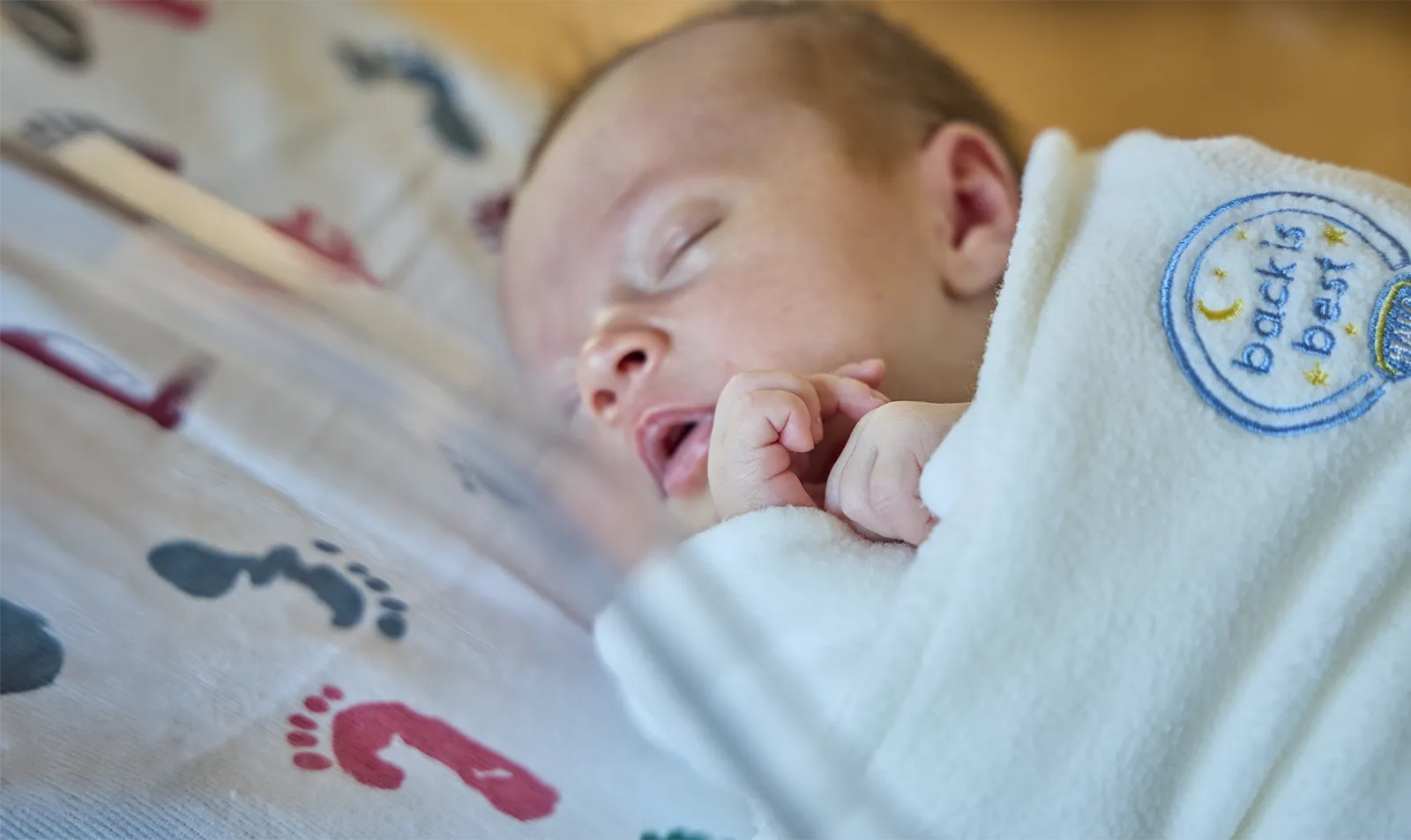 close up of baby